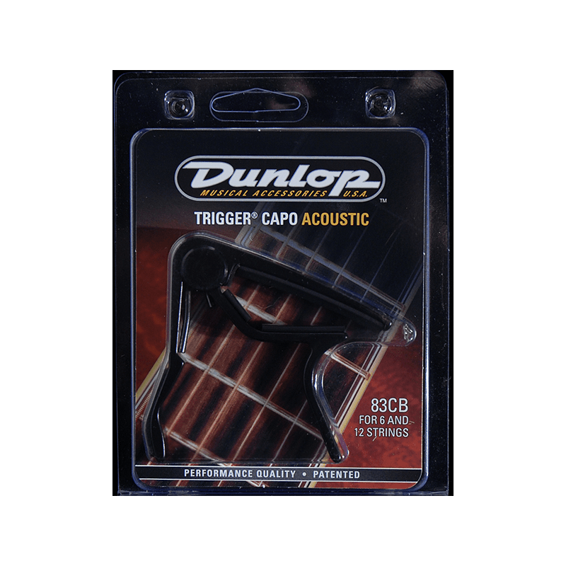 Dunlop ADU 87B - capodastres Electrique - Noir, électrique