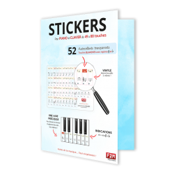 STICKERS POUR PIANO ET...