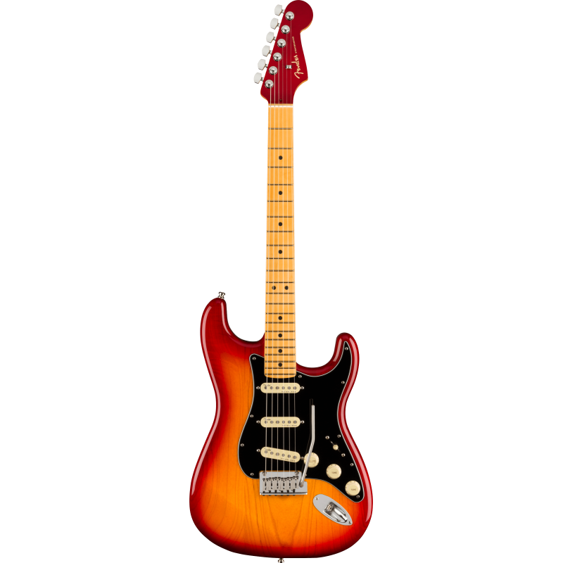 Guitare électrique FENDER American Ultra Stratocaster Luxe MN PRB - Macca Music