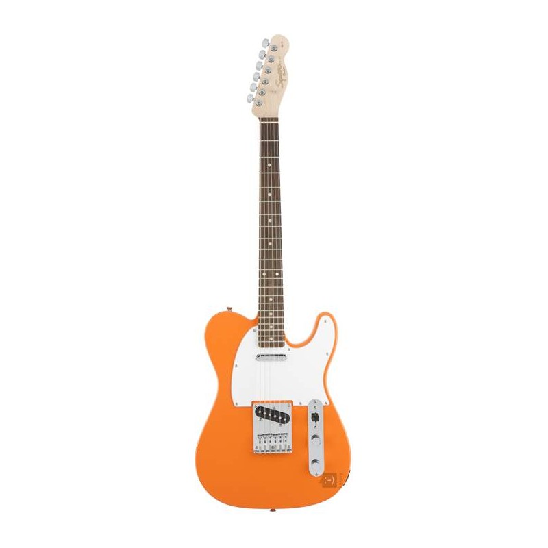 Guitare électrique SQUIER Affinity Telecaster LRL Competition Orange - Macca Music