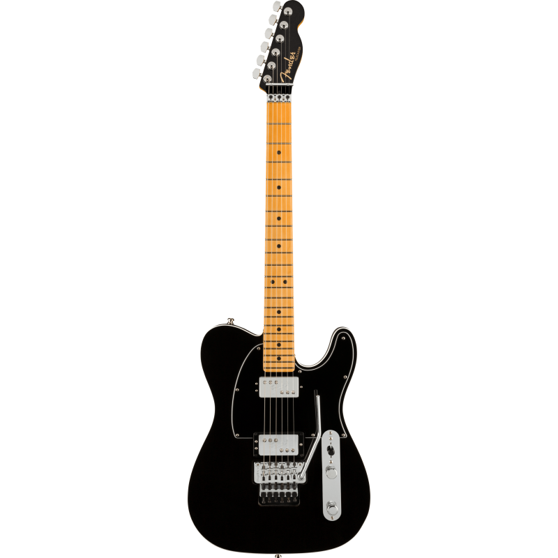 Guitare électrique FENDER American Ultra Luxe Telecaster FR HH MN MBK - Macca Music