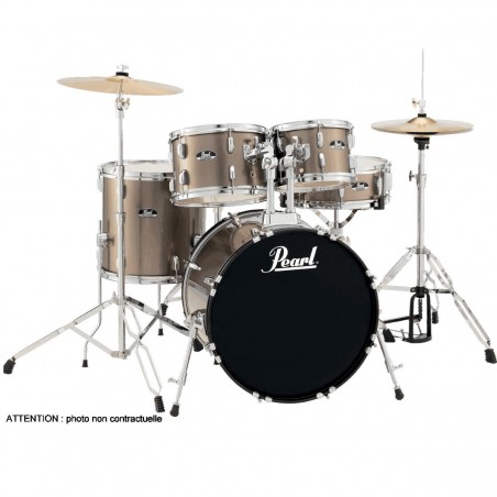 Batterie Acoustique PEARL Roadshow Bronze Metallic 20" - Macca Music