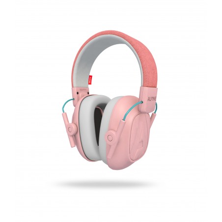 Casque de Protection Adutivie ALPINE Muffy Kids Pink - Macca Music