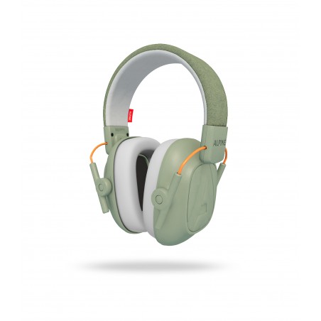 Casque de Protection Auditive ALPINE Muffy Kids Green - Macca Music