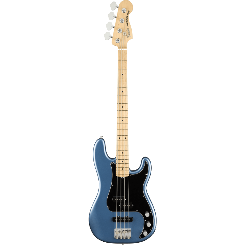 Basse Electrique FENDER Precision Bass American Performer MN Satin Lake Placid Blue - Macca Music
