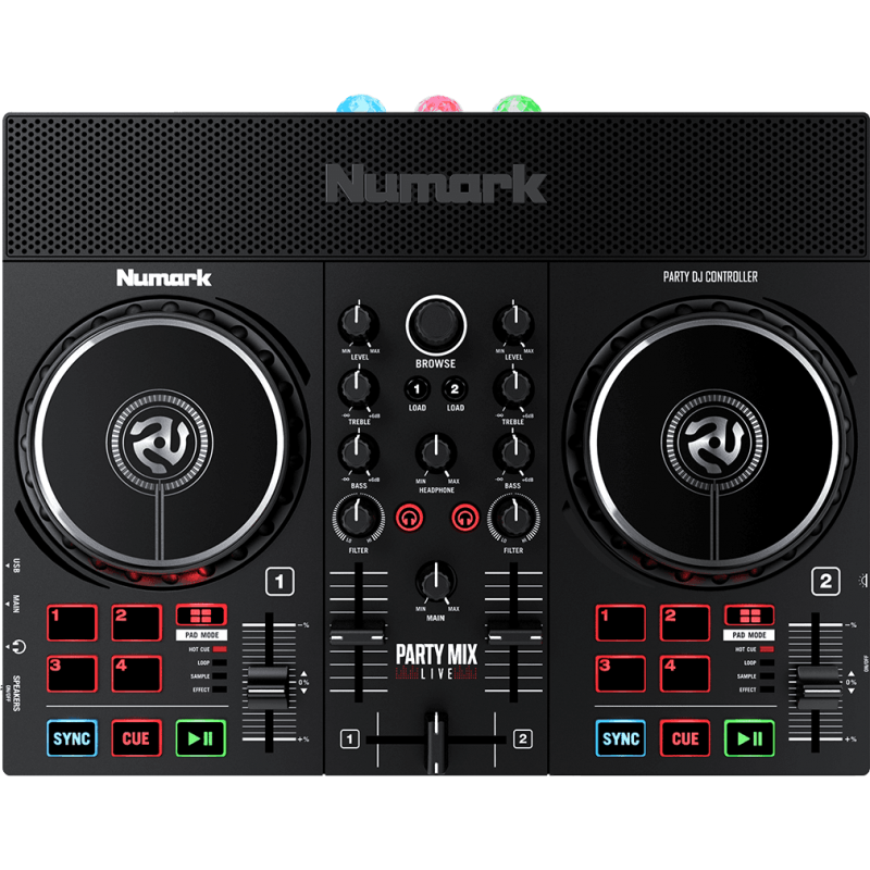 Contrôleur DJ NUMARK PartyMix Live - Macca Music