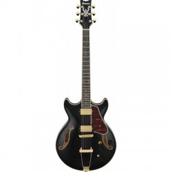Guitare électrique IBANEZ AMH90 Black Artcore Expressionist - Macca Music