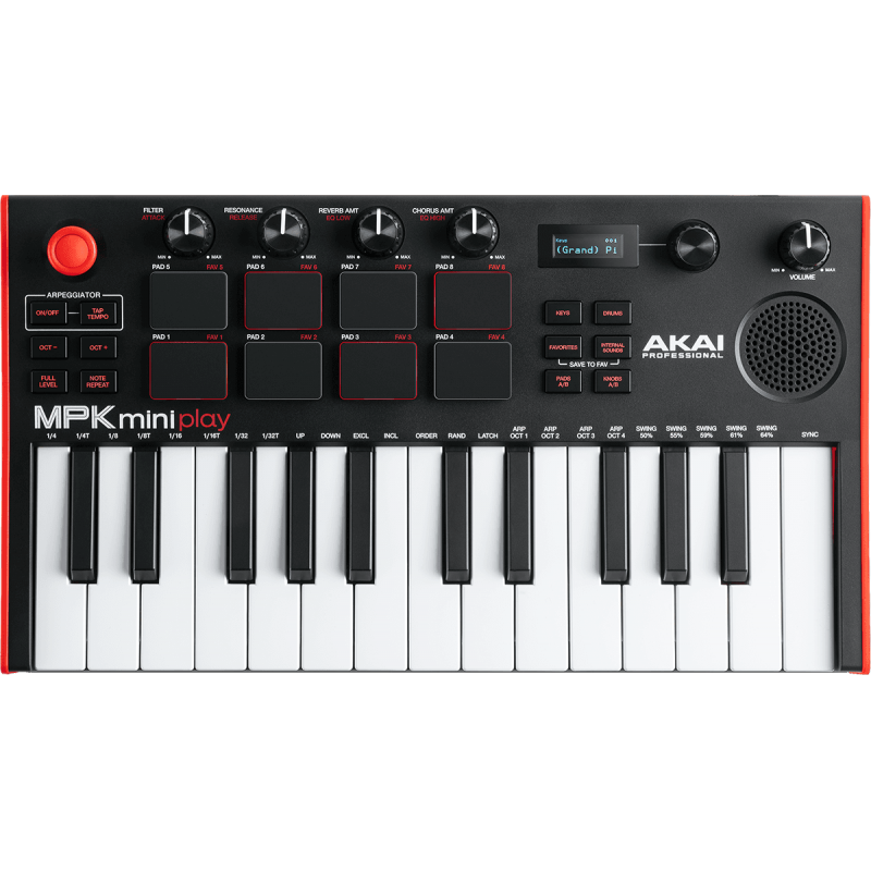 Clavier Maître AKAI MPK Mini Play MKIII - Macca Music