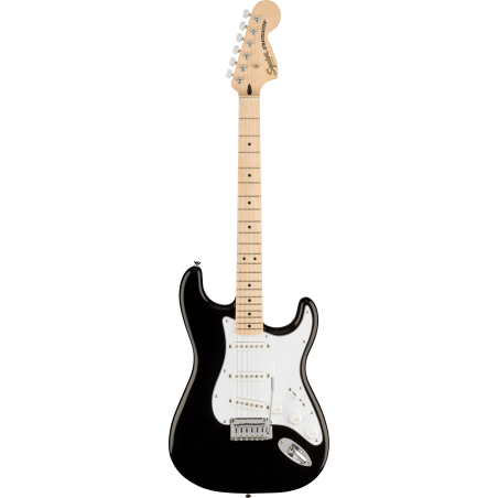 Guitare électrique SQUIER Affinity Series Stratocaster MN WPG Black - Macca Music