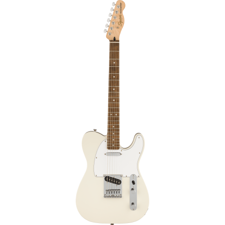 Guitare électrique SQUIER Affinity Series Telecaster LRL WPG Olympic White - Macca Music