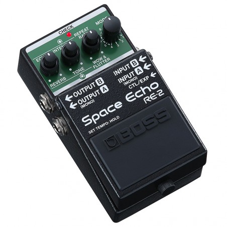 Pédale d'Effet Delay/Reverb BOSS RE-2 Space Echo - Macca Music