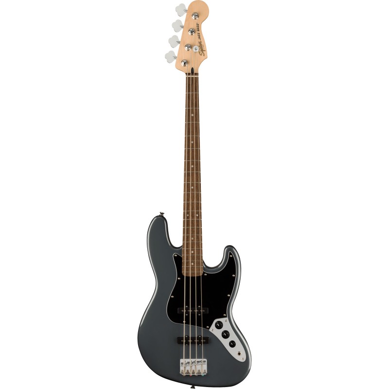 Basse électrique SQUIER Affinity Jazz Bass Charcoal Frost Metalic - Macca Music