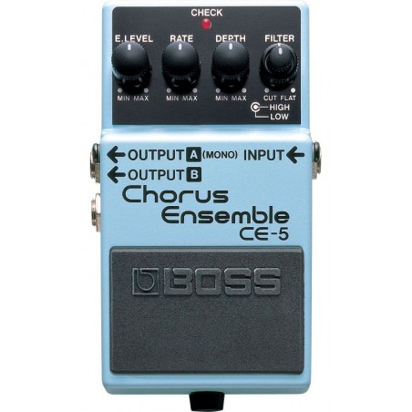 Pédale d'Effet Chorus BOSS CE-5 - Macca Music