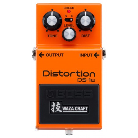 Pédale d'Effet Distortion Guitare BOSS DS-1W Japan - Macca Music