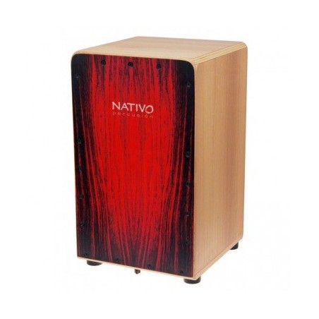 Cajon NATIVO Inicia Cajon Red - Macca Music