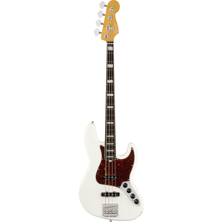 Basse Electrique FENDER American Ultra Jazz Bass RW Arctic Pearl - Macca Music