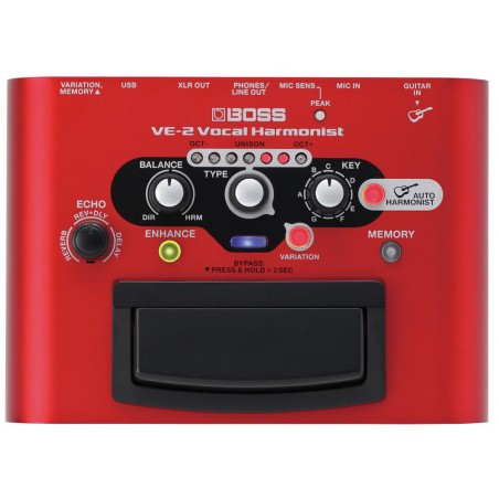 Multi-effet BOSS VE-2 Vocal Harmonist - Macca Music