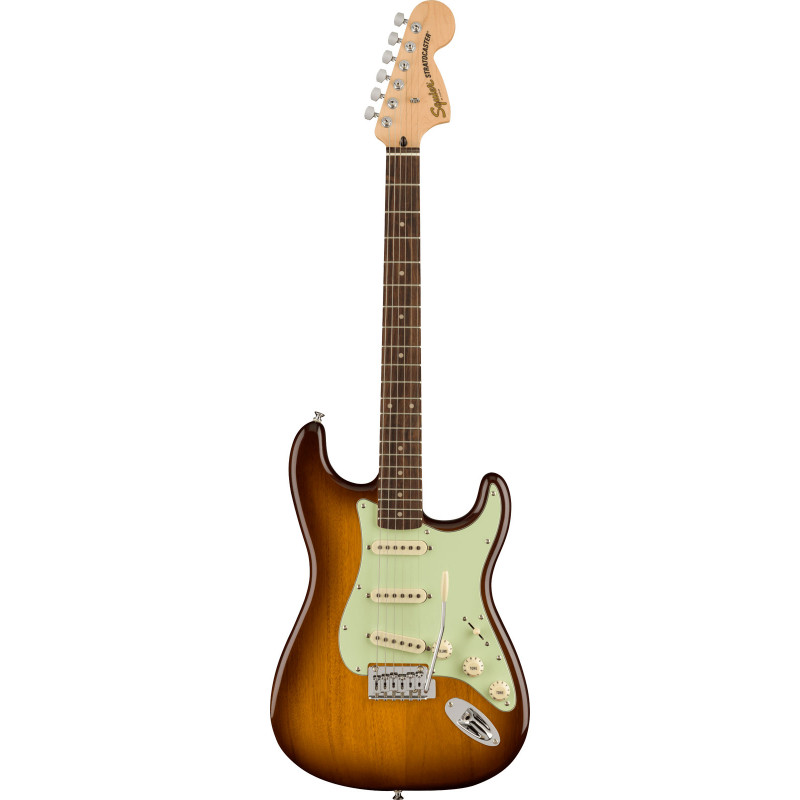 Guitare Electrique SQUIER Affinity FSR Stratocaster LRL Mint Pickguard Honey Burst - Macca Music
