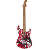 Guitare Electrique EVH Striped Frankenstein Frankie MN Red - Macca Music