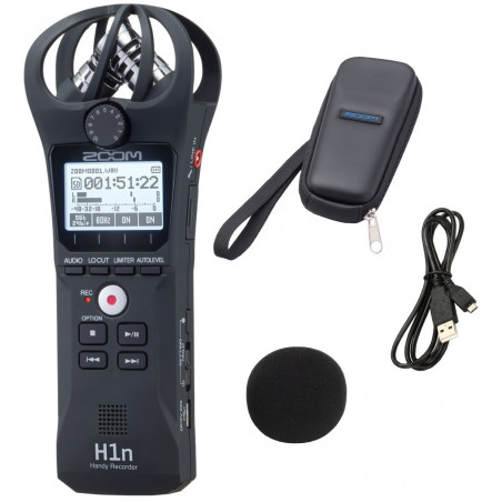 Enregistreur ZOOM H1n + Accessoires - Macca Music