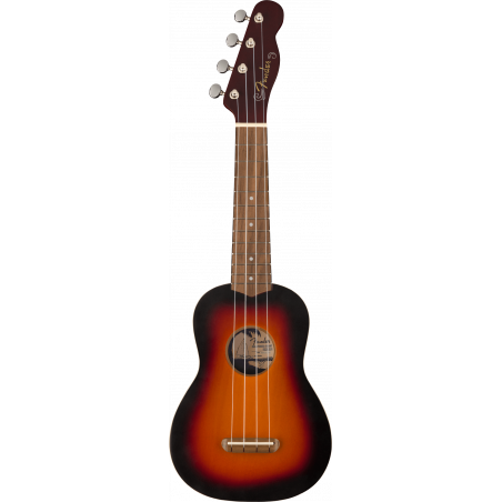 Ukulele FENDER Venice Soprano 2 Tone Sunburst - Macca Music