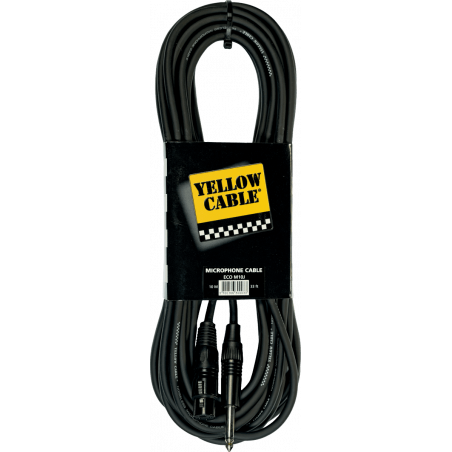 Câble Jack/Jack YELLOW CABLE M10J - Macca Music