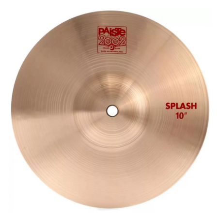 Cymbale Splash PAISTE 10" 2002 - Macca Music