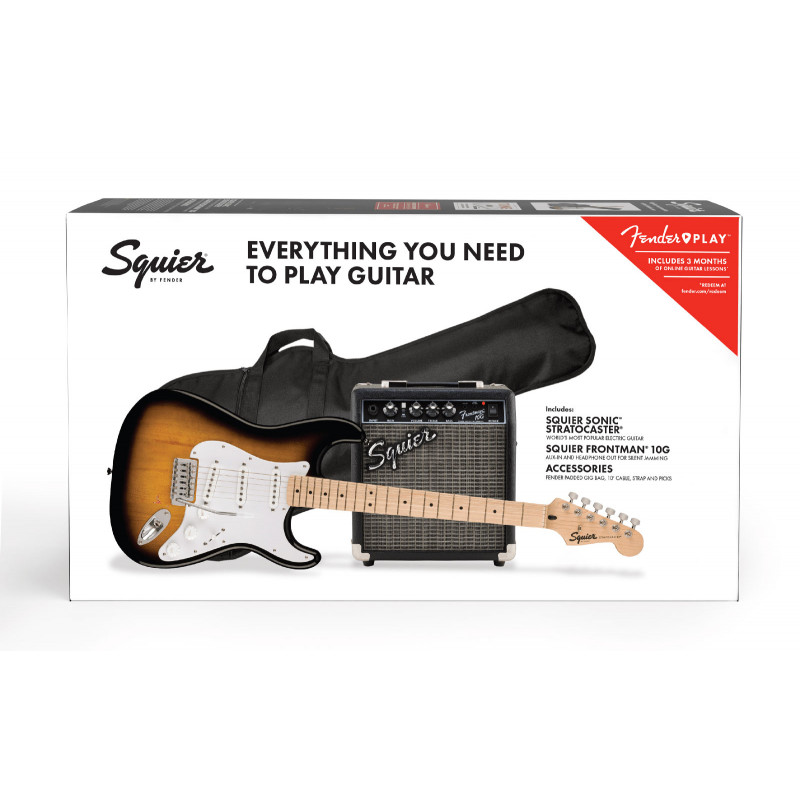 Pack Guitare Electrique SQUIER Sonic Stratocaster - Macca Music