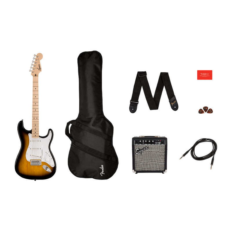 Pack Guitare Electrique SQUIER Sonic Stratocaster - Macca Music