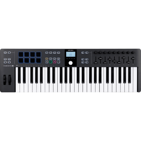 Clavier Maitre ARTURIA Keylab Essential-3 49 Touches Black - Macca Music