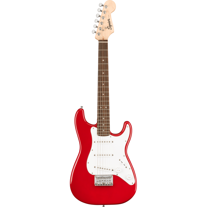 Guitare Electrique SQUIER Mini Stratocaster LRL Dakota Red - Macca Music