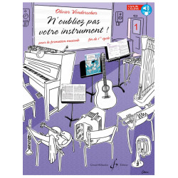 Formation Musicale - N'oubliez pas votre instrument V.1 - Editions Billaudot - Macca Music