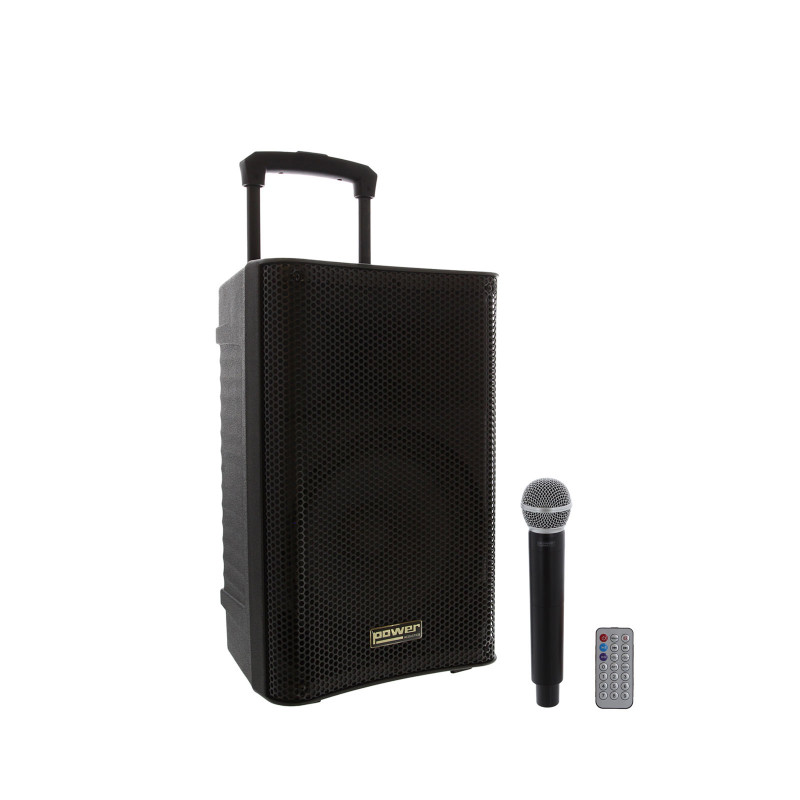 Sono Portable MP3 + 1 Micros Main UHF POWER ACOUSTICS - Taky 10 Media - Macca Music