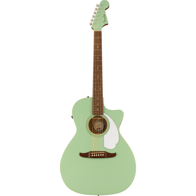 Guitare Electro Acoustique FENDER Newporter Player Surf Green WPG - Macca Music