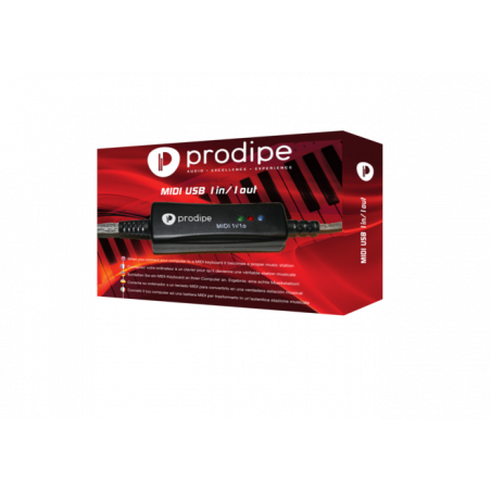 Interface MIDI USB PRODIPE 1in/1out - Macca Music