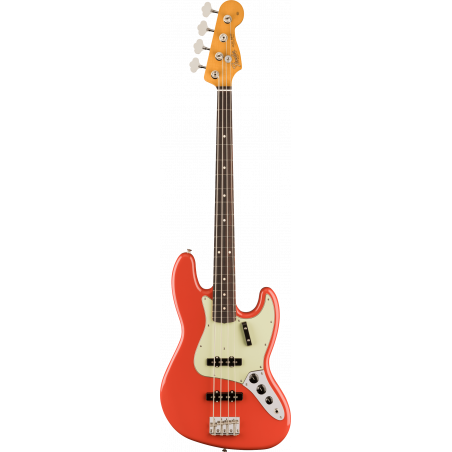 Basse Electrique FENDER Vintera II 60's Jazz Bass RW Fiesta Red - Macca Music