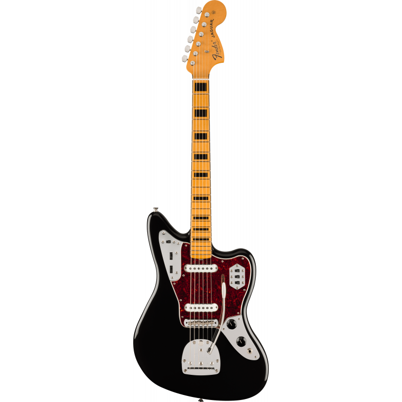 Guitare électrique Fender Vintera II '70s Jaguar MN Black - Macca Music