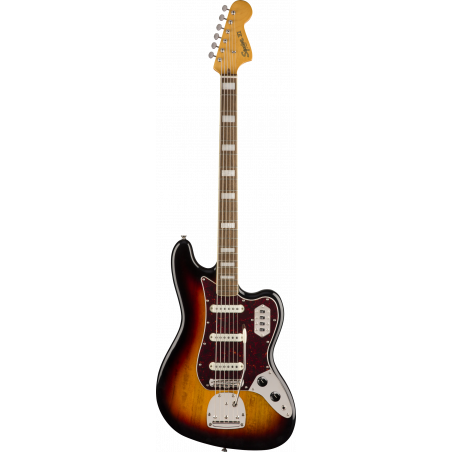 Basse Electrique SQUIER Classiv Vibe VI 3 Tone Sunburst - Macca Music