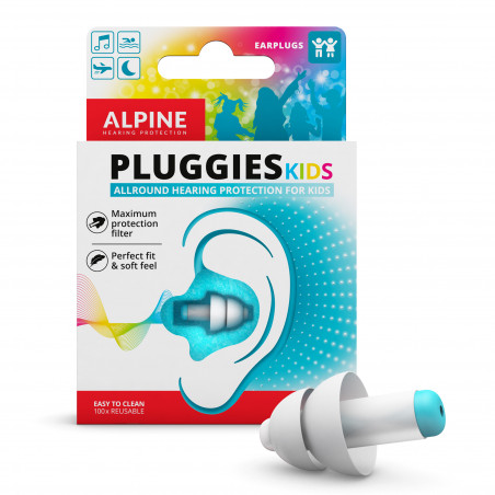 Bouchons d'oeille Enfant ALPINE Pluggies Kids - Macca Music