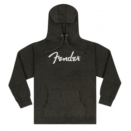 Sweatshirt FENDER Spaghetti Logo Gray LARGE - Macca Music