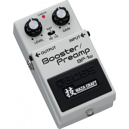 Pédale d'effet Booster Preamp BOSS BP-1W - Macca Music