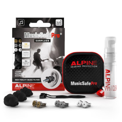Bouchons d'Oreille ALPINE Musicsafe Pro Transparent - Macca Music