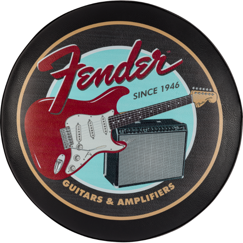 Barstool FENDER Guitars & Amps  Pick 30" - Macca Music