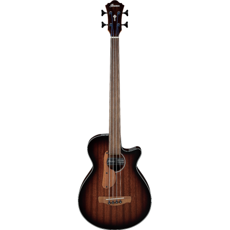 Basse Acoustique IBANEZ AEGB24FE-MHS Fretless - Macca Music