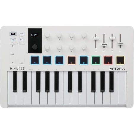 Clavier Maitre ARTURIA Minilab 3 White - Macca Music