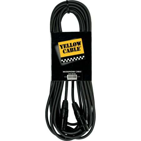 Câble Audio XLR YELLOW CABLE ECO M10X - Macca Music