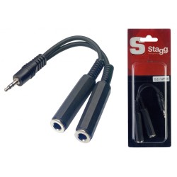 STAGG CABLE Y JACK MONO...