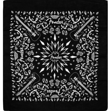 Bandana FENDER Noir 2020 - Macca Music