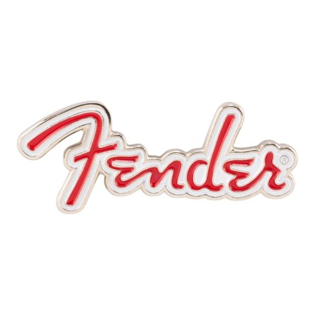 Pins FENDER Red Logo Enamel - Macca Music