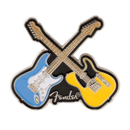 Pins FENDER Crossed Guitars Enamel - Macca Music